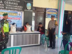 Babinsa Koramil 0822/04 Tenggarang Bondowoso Salurkan Bantuan Pangan BAPANAS