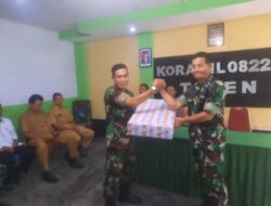 Sertijab Pjs Danramil 0822/11 Tapen Dari Pjs Danramil Lama Ke Pjs Danramil Baru.