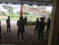 Cek Kesiapan, Satgas TMMD Ke-116 Kodim 0822 Bondowoso Lakukan Apel Pagi