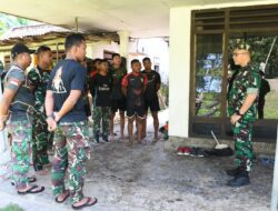 Dandim 0822 Bondowoso Sambangi Rumah Penginapan Satgas TMMD 116