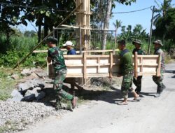 Rawat Gotong Royong Warga Melalui TMMD 116 Bondowoso