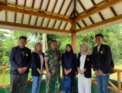 Mahasiswa Unej Kunjungi Peternakan Sapi Perah Milik Babinsa Kodim Bondowoso