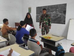 Satgas TMMD 116 Bondowoso Mengajar Di Sekolah SD
