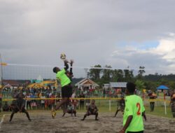 Peringati Hari Kebangkitan Nasional, Satgas Yonif Raider 514 Kostrad Gelar Turnament Voli di Nduga