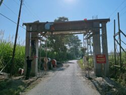 Pembangunan Gapura TMMD ke-116 Kodim 0822 Bondowoso Di Percepat