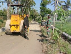 Pengerjaan Pembangunan Jalan TMMD 116 Bondowoso Sudah Mencapai 50 Persen