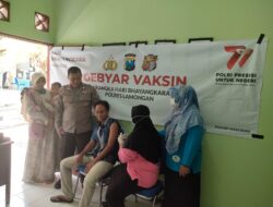 Jelang Hari Bhayangkara ke-77 Polres Lamongan Gelar Ragam Kegiatan Sosial