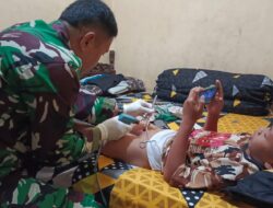 Babinsa Koramil 03/Tegalampel Bondowoso Gratiskan Khitan Anak Binaan