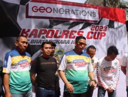 Kapolres Bondowoso Buka Turnamen Road Race Kapolres Cup