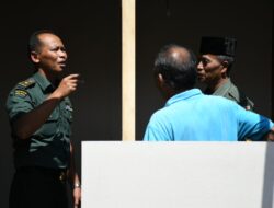 Cek Nyata Rutilahu, Ws. Dandim 0822 Bondowoso Turun Ke Lokasi Pengerjaan