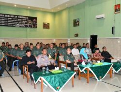 Dandim 0822 Dan Forkopimda Bondowoso Mengikuti Acara KASAD Award 2023 Secara Virtual