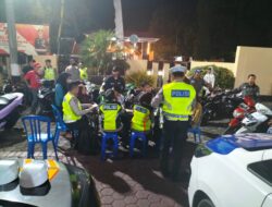 Polres Probolinggo Kota Amankan Puluhan Motor Berknalpot Brong Tindaklanjuti Keluhan Masyarakat