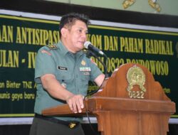 KODIM 0822/Bondowoso Gelar Antisipasi BALATKOM DAN Paham Radikal