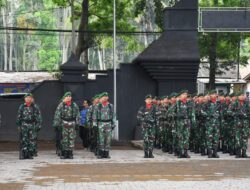 Dandim 0822 Bondowoso Hadiri Upacara Ziarah Nasional Hari Pahlawan 2023