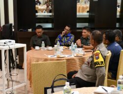 Kasdim 0822/Bondowoso Hadiri Rakor Pengelolahan Distribusi Logistik Pemilu tahun 2024