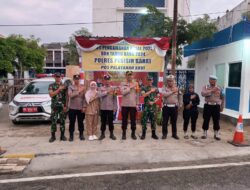 Dandim 0422/Lampung Barat Bersama Kapolres Pesisir Barat Cek Kesiapan Pos Pengamanan Nataru.
