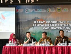 Dandim 0822 Bondowoso Hadiri Rapat Koordinasi Persiapan Penyaluran Bantuan Pangan tahun 2024