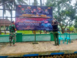 Secara Serentak, Kodim 0822 Bondowoso Pasang Banner Pangdam V/Brawijaya