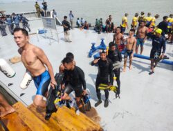 Semarakan HUT KOPASKA ke-62, 4 Orang Ksatria Yonif 514/SY Menaklukkan Selat Madura.