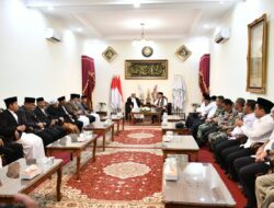 Komandan Kodim 0822/Bondowoso Sambut Kunjungan Menteri Kelautan Dan Perikanan RI Di Pondok Pesantren Al-Islah