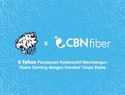 EVOS dan CBN Fiber: 6 Tahun Membangun Koneksi Tanpa Batas di Industri Esports Indonesia