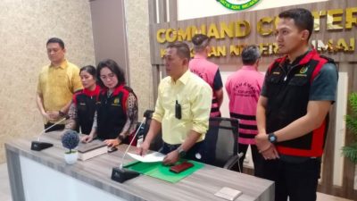 Dua Orang Tersangka Kasus Korupsi Pengadaan Bandwidth DiJebloskan Ke Tahanan