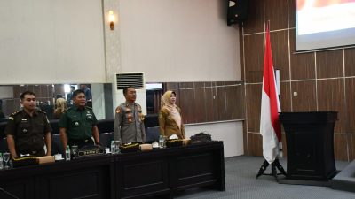 Kasdim 0822 Bondowoso Hadiri Rapat Paripurna Raperda Tahun Anggaran 2023 Tentang Pertanggung Jawaban Pelaksanaan APBD di DPRD Bondwoso
