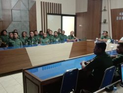 Prajurit Kodim 0822 Bondowoso Ikuti Webinar Literasi Digital