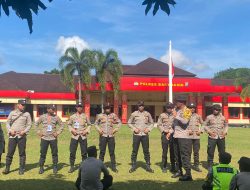 Asah Kemampuan Personel Menjelang Pilkada 2024, Kapolres Banyuasin Pimpin Latihan Dalmas