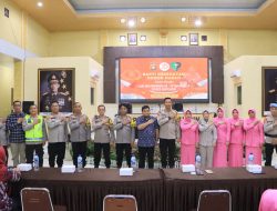 Sambut Hari Bhayangkara, Polres Banyuasin Melaksanakan Donor Darah