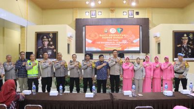 Sambut Hari Bhayangkara, Polres Banyuasin Melaksanakan Donor Darah