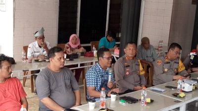 Ketua Demokrat Labusel Fery Andika Dalimunthe Hadiri Undangan  Kapolres Labusel