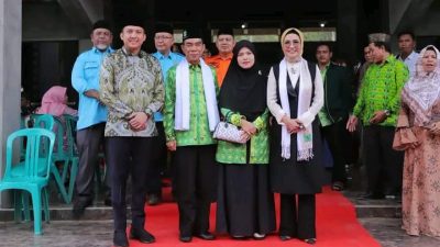 Menghadiri Haflah Akhir Sanah, Wisudadan HUT ke 57 Ponpes Al-Ittifaqiah Indralaya.