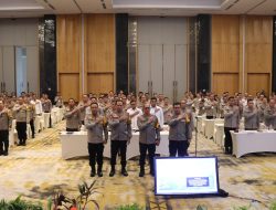 Polda Sumsel Gelar Rapat Persiapan Pilkada 2024, Fokus pada Penyusunan Anggaran dan Naskah Renops Mantap Praja 2024