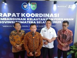 Pj Gubernur Sumsel Hadiri Rapat Koordinasi Forum Pembangunan Kelautan Dan Perikanan