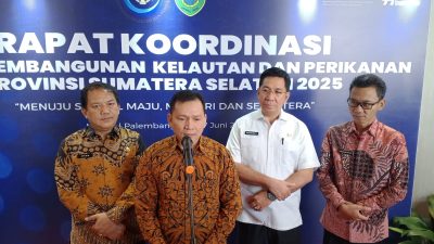 Pj Gubernur Sumsel Hadiri  Rapat Koordinasi Forum Pembangunan Kelautan Dan Perikanan