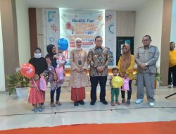 Pj Walikota Resmi Membuka Kegiatan Bakti Sosial Pelayanan Kesehatan Dalam Rangka HUT RSUD Bari dan HUT kota Palembang ke 1341.