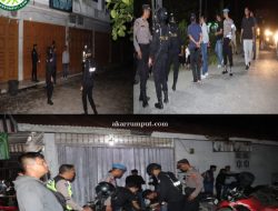 Polres Labuhanbatu Razia Tempat Hiburan Malam Dan Perkumpulan Geng Motor