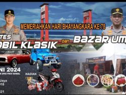 Unik, Hari Bhayangkara Ke 78 Polda Sumsel Akan Dimeriahkan Kontes Mobil Klasik