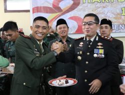 Letkol Inf Rinto Wijaya Beri Kejutan di HUT Bhayangkara ke-78
