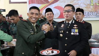 Letkol Inf Rinto Wijaya Beri Kejutan di HUT Bhayangkara ke-78