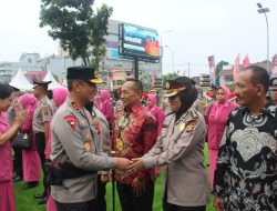 Korps Raport Kenaikan Pangkat Personel Polri Polda Sumsel