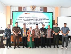 Kasdim 0822/Bondowoso Hadiri Rakor Koordinasi Pengawasan Aliran Kepercayaan