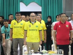 Wakapolda Resmi Buka Turnamen Badminton Kapolda Sumsel Cup V Tahun 2024