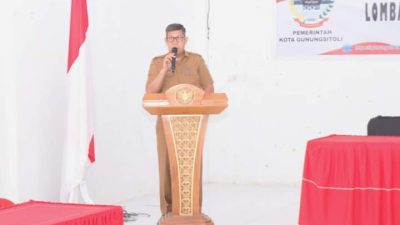 Oimonaha Waruwu Buka Sosialisasi Lomba Inovasi Daerah kota Gunungsitoli Tahun 2024