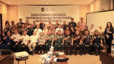 Danlantamal IV Batam hadiri FGD Indonesia Ocean Justice Initiative