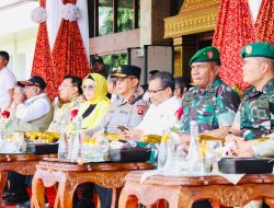 Pimpin Apel dan Simulasi Karhutla Sumsel,Menko Perekonomian RI Airlangga Hartarto Tekankan Sinergi Semua Elemen.