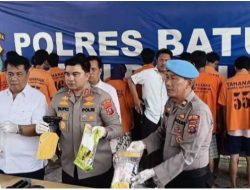 Dalam Dua Pekan Satres Narkoba Polres Batu Bara Amankan 25 Orang Tersangka Kasus Narkoba