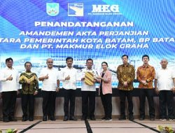 Gubernur Ansar Saksikan Penandatanganan Amandemen Akta Pengembangan Rempang Eco-City Batam