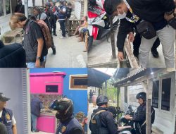 Razia Narkoba di Tangga Buntung’, Tim Gabungan Polda Sumsel Amankan Tiga Orang, Sabu dan Alat Bong